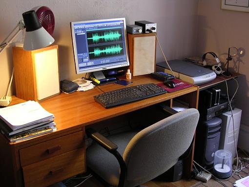 speakers reborn as LS3/5a clone-computer_desk.jpg